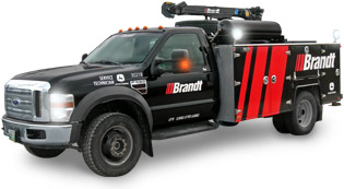 Fleet Graphics: Brandt Truck Business Sample 1