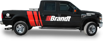 Fleet Graphics: Brandt Truck Business Sample 3
